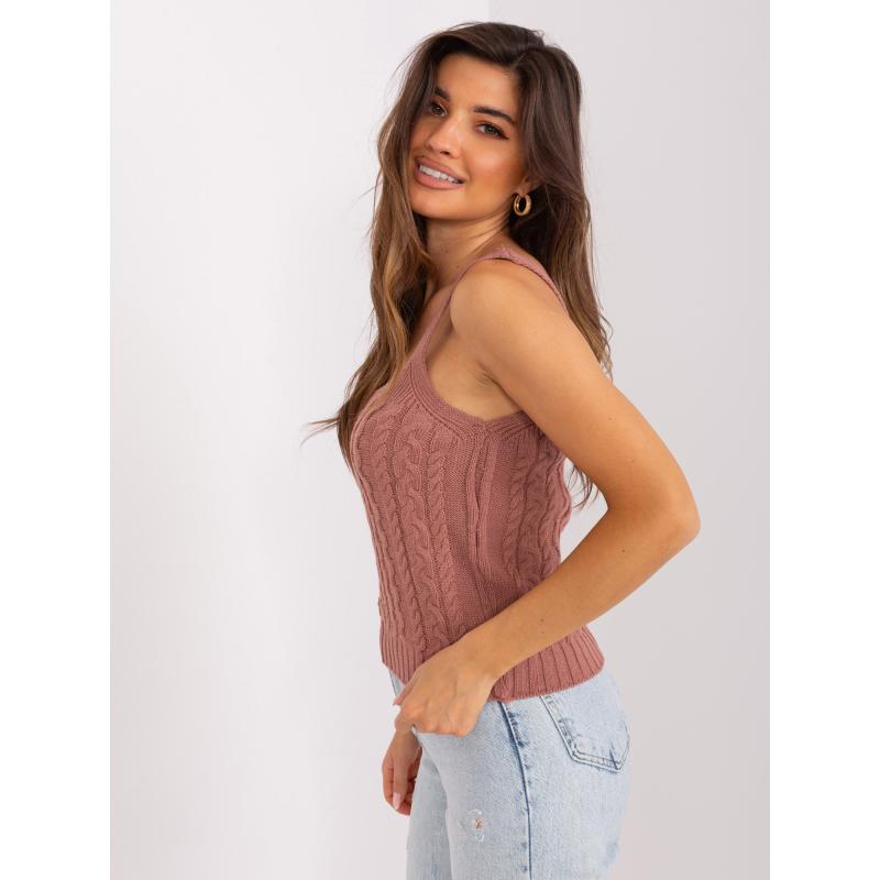 Dámský komplet s topem dvoudílný REGINA růžový 