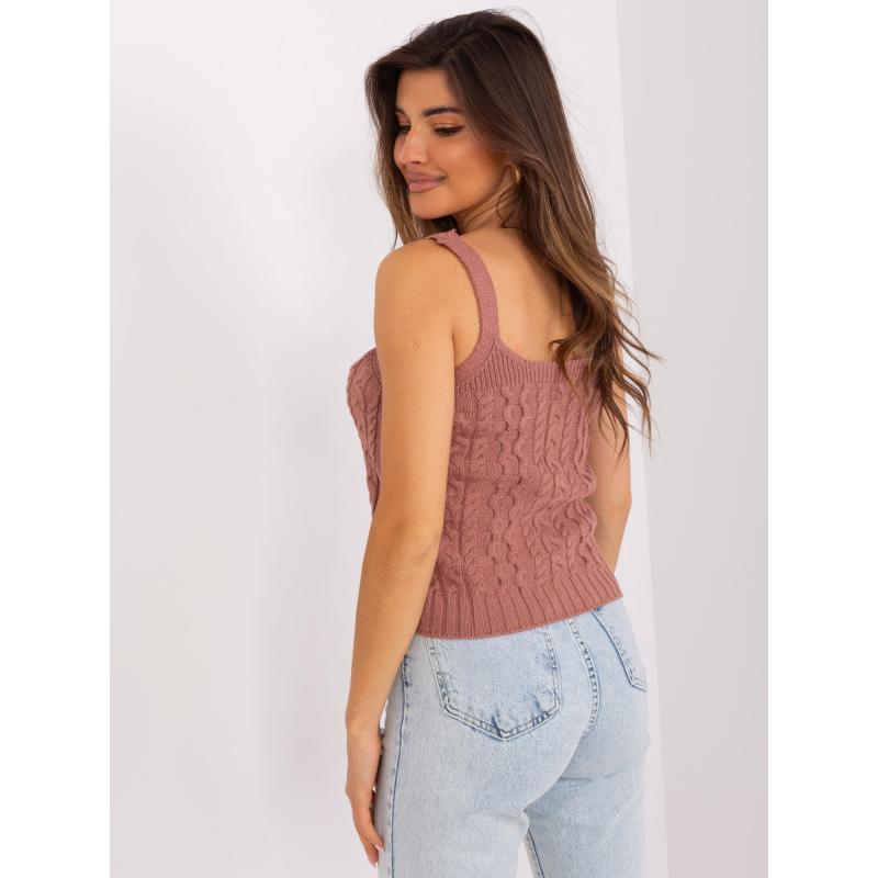 Dámský komplet s topem dvoudílný REGINA růžový 