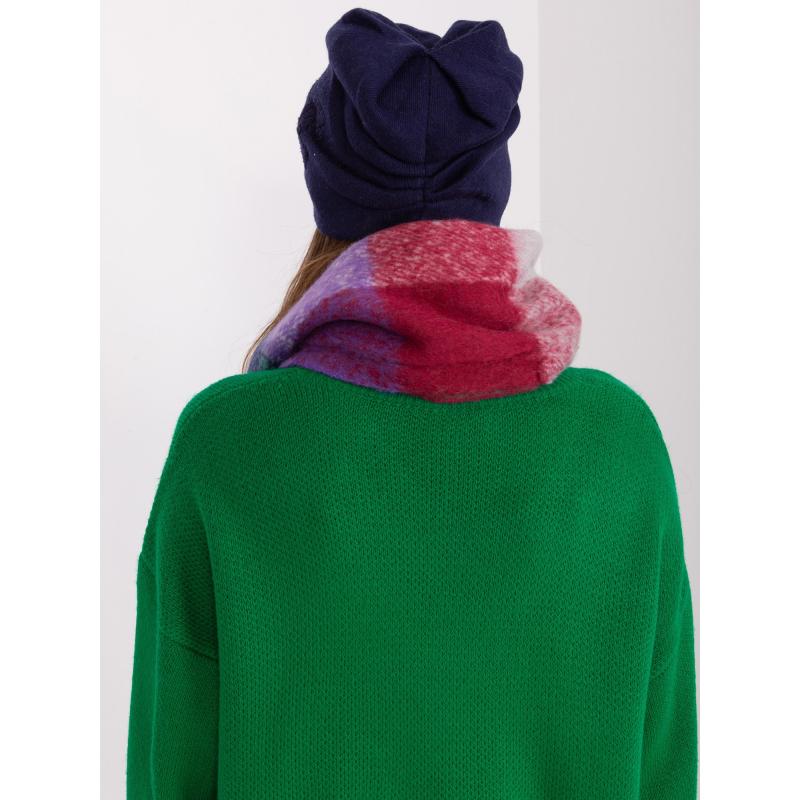 Dámská čepice s nášivkou NOEMIA námořnicky modrá