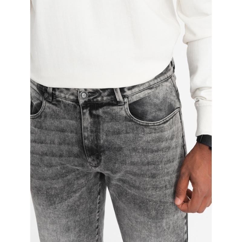 Pánské džíny STRAIGHT LEG šedé 