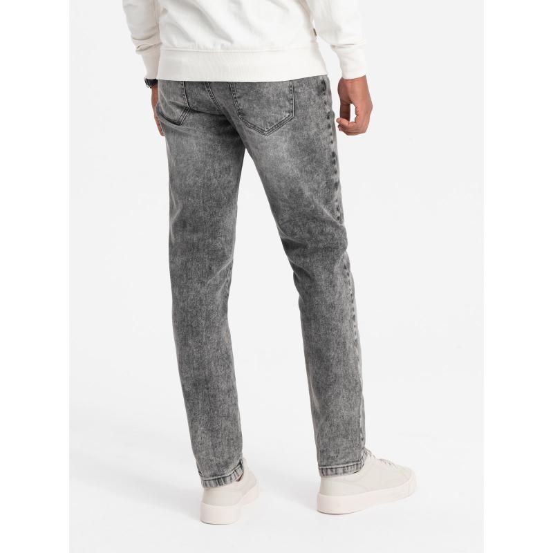 Pánské džíny STRAIGHT LEG šedé 