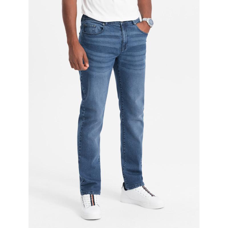 Pánske džínsy STRAIGHT LEG modré