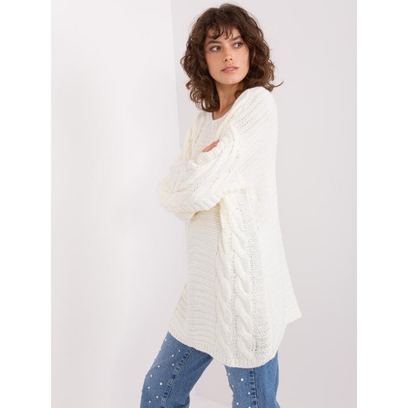 Dámský svetr s náplety UISE ecru 