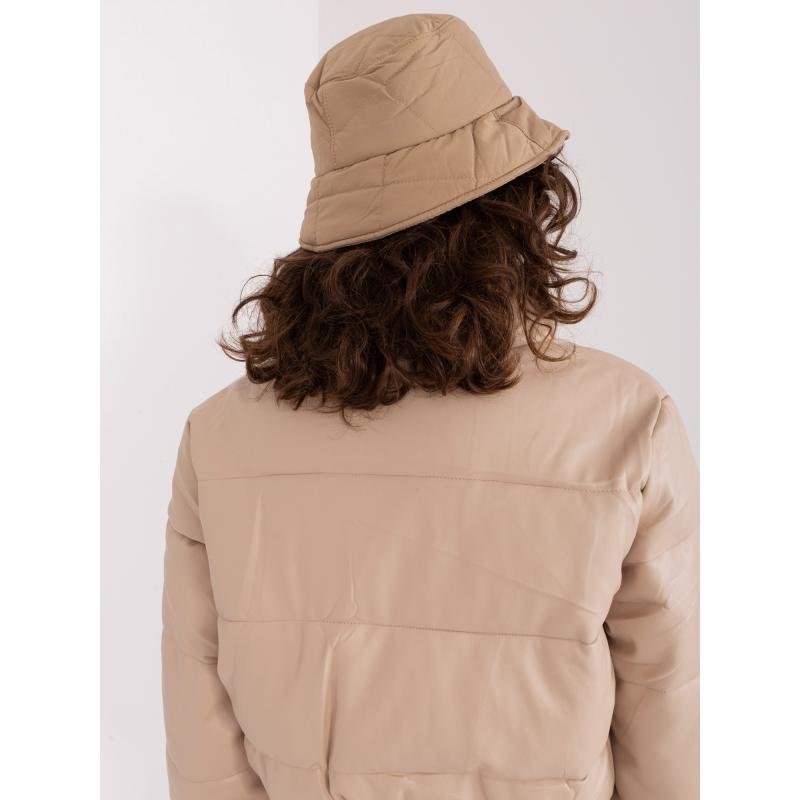 Női sapka ENS barna