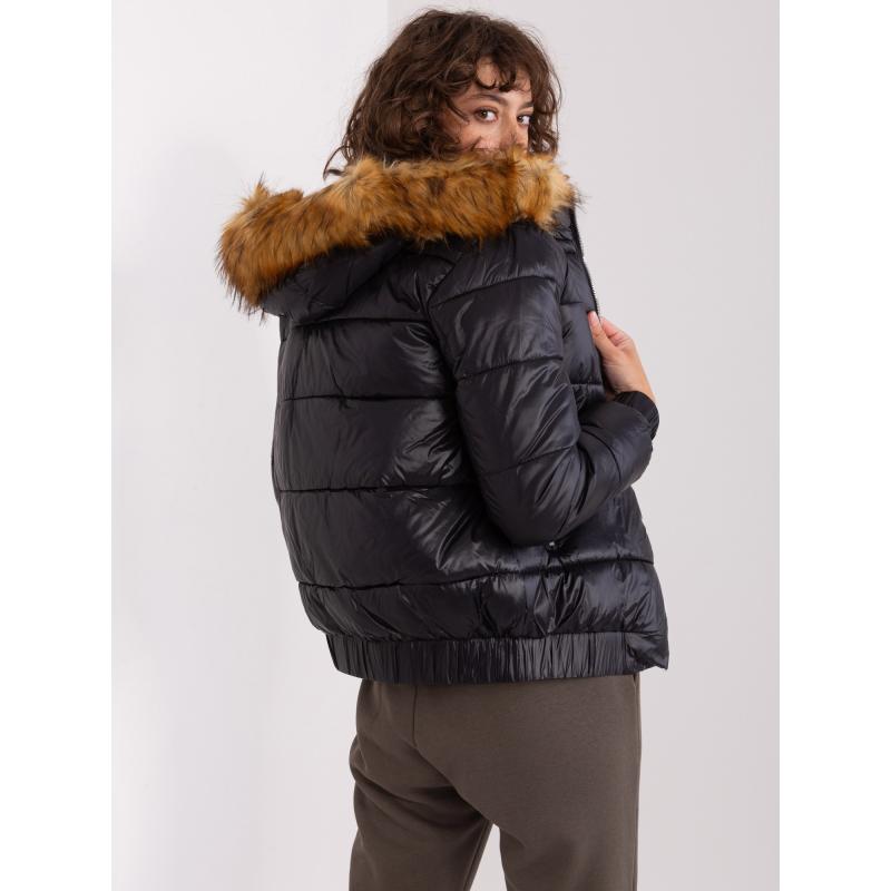 Dámská bunda s nášivkou WYRT černá