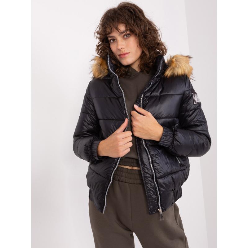 Dámská bunda s nášivkou WYRT černá