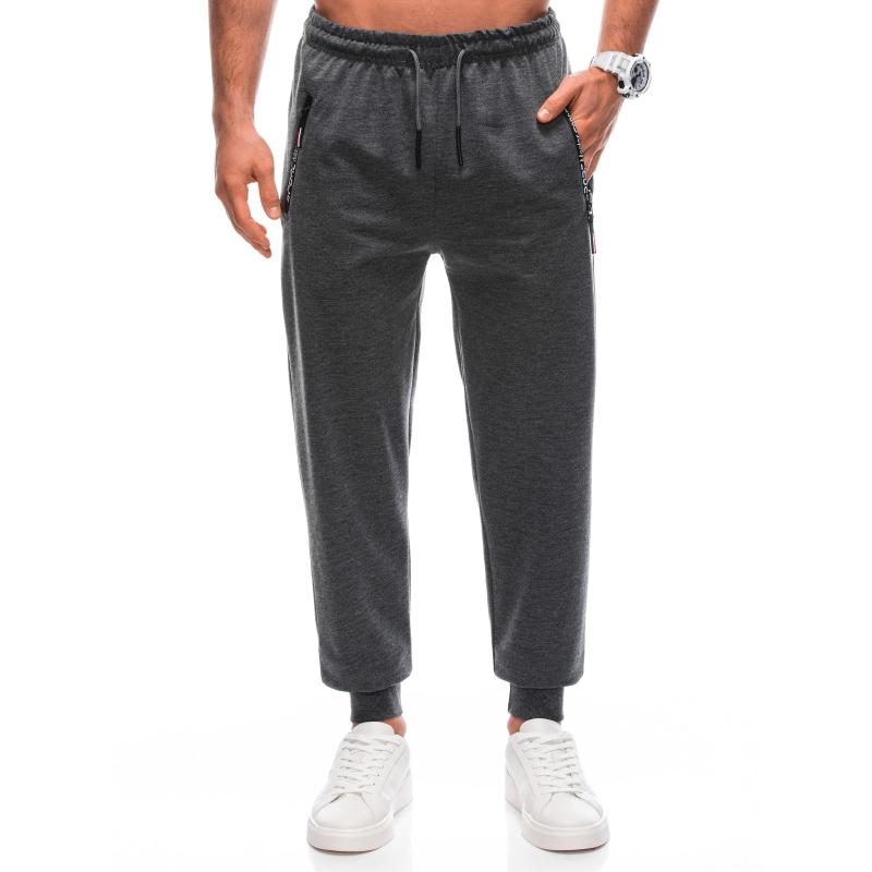 Pánské tepláky P1428 šedé