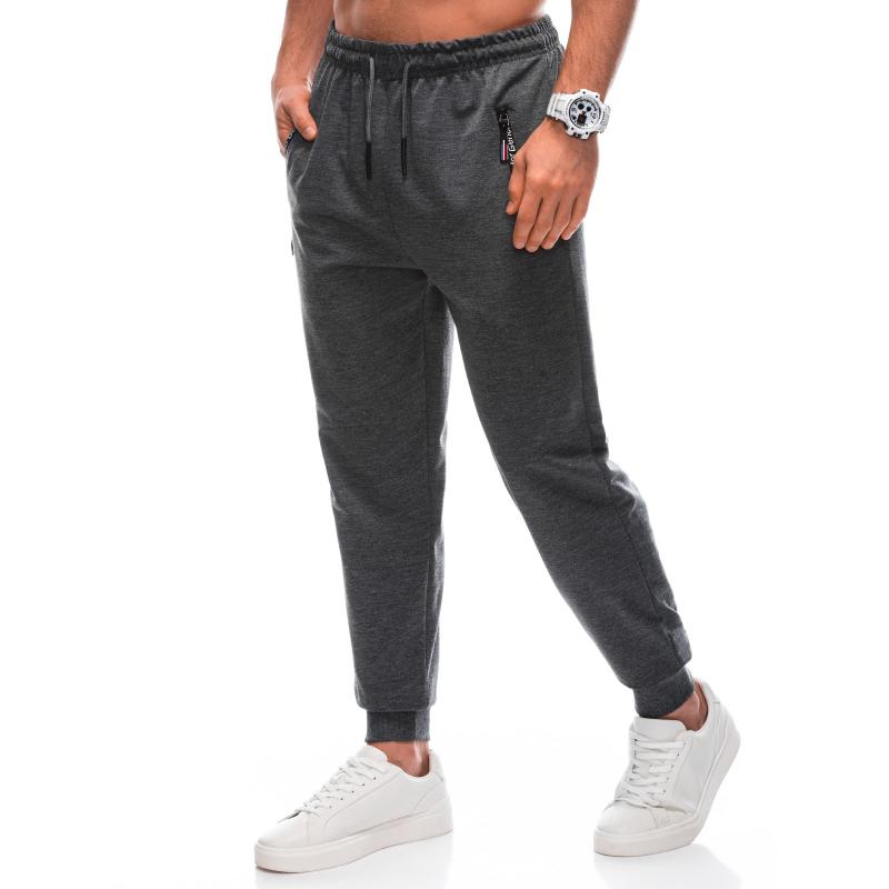 Pánské tepláky P1428 šedé