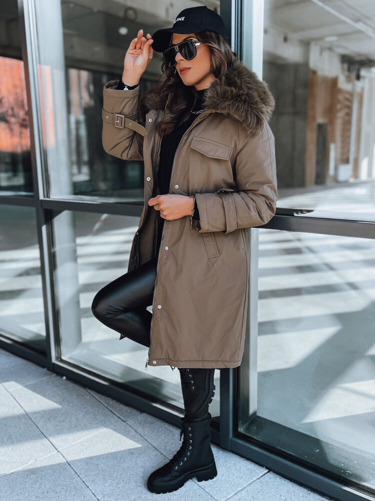 Dámská bunda typu parka MARBLIS khaki