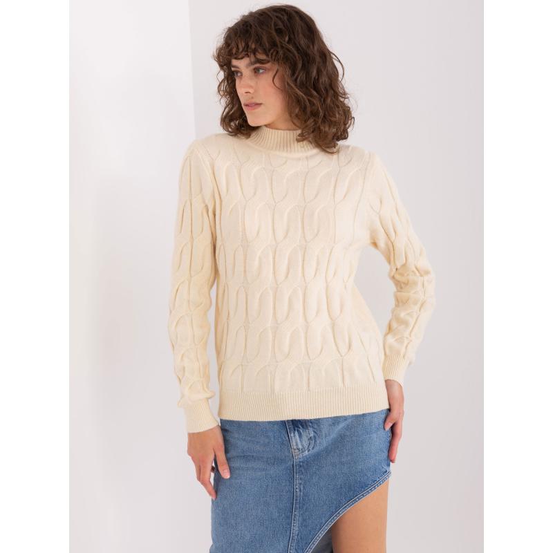 Dámský svetr JIEL krémový 
