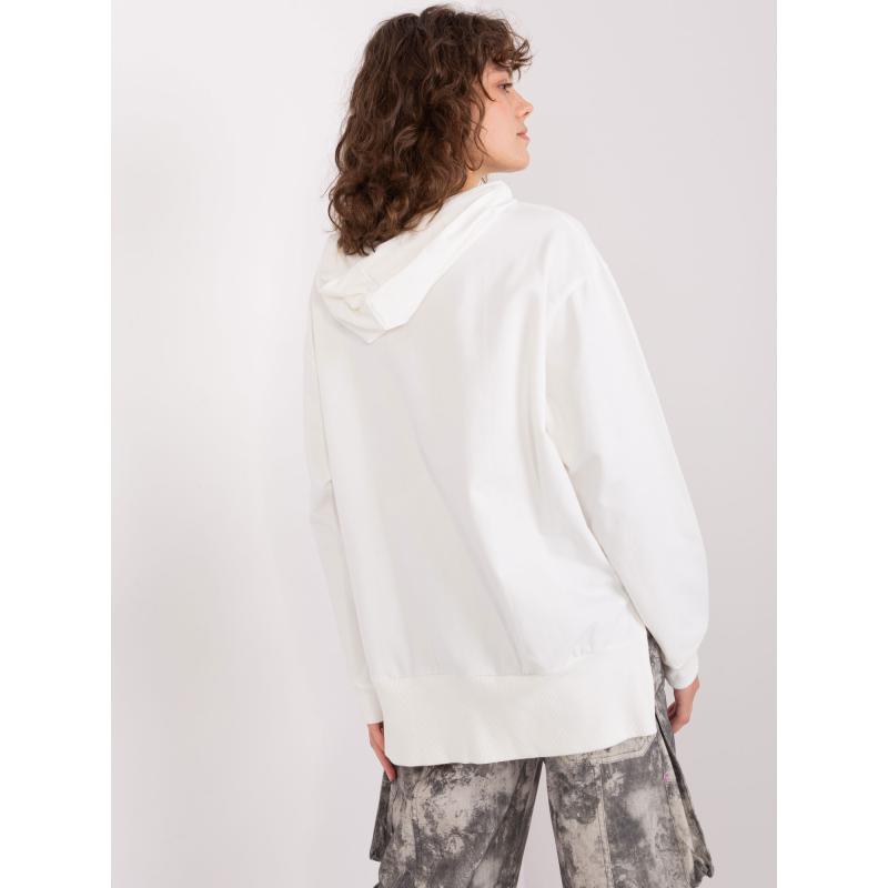 Női kapucnis pulóver ISSA ecru