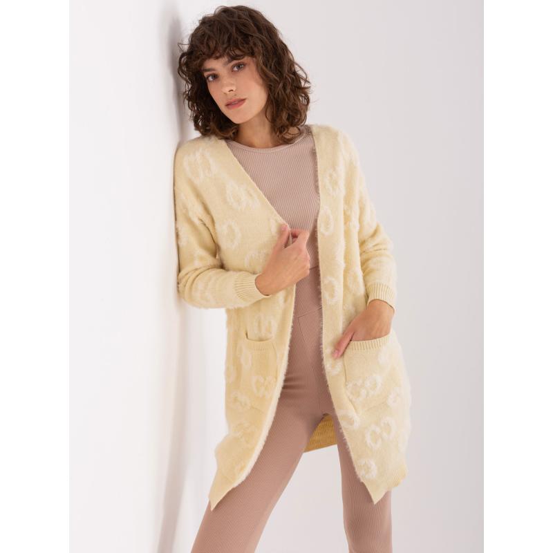 Női kardigán IUNDE világos bézs