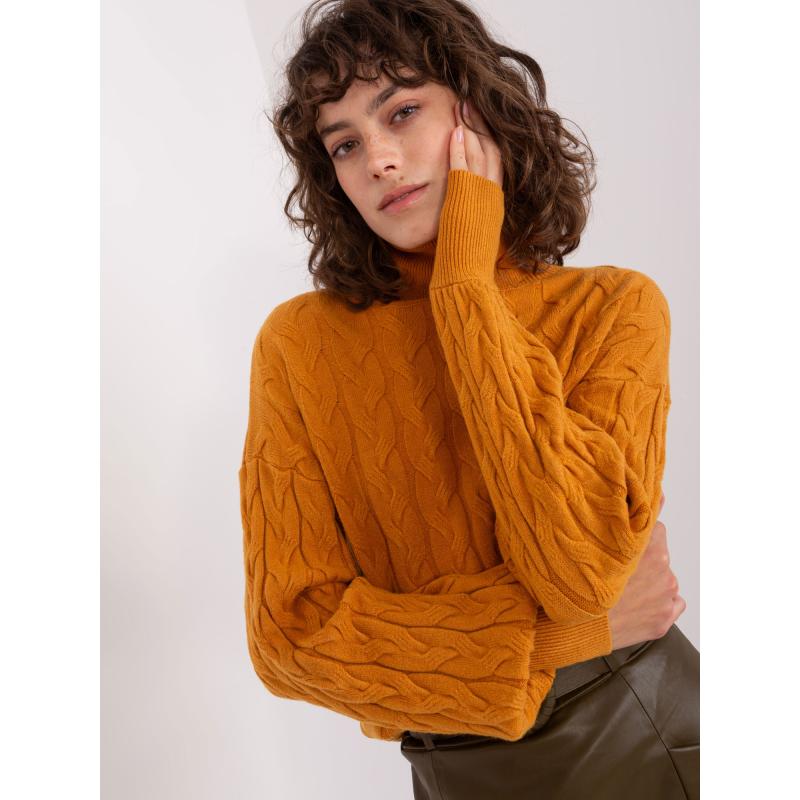 Dámský rolák ACHY hořčicový 