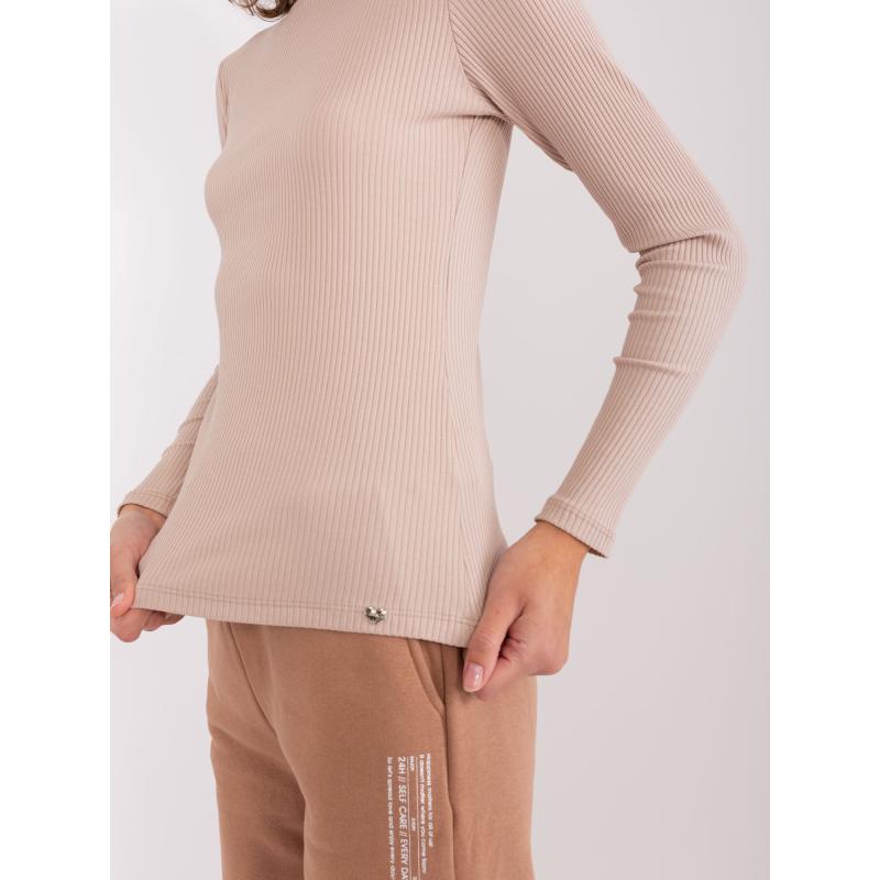 Dámská pruhovaná halenka BASIC FEEL GOOD béžová 