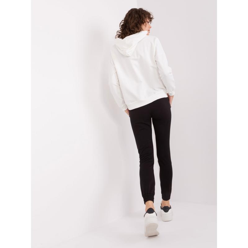 Dámská mikinová souprava NYSFA ecru-černá 