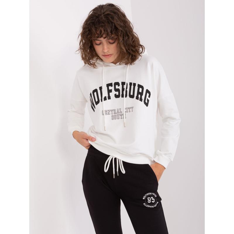 Dámská mikinová souprava NYSFA ecru-černá 