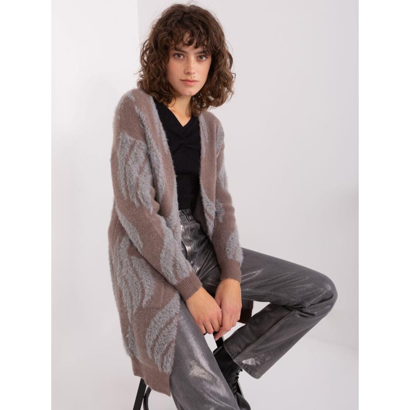 Dámský svetr NYTA tmavě hnědý 