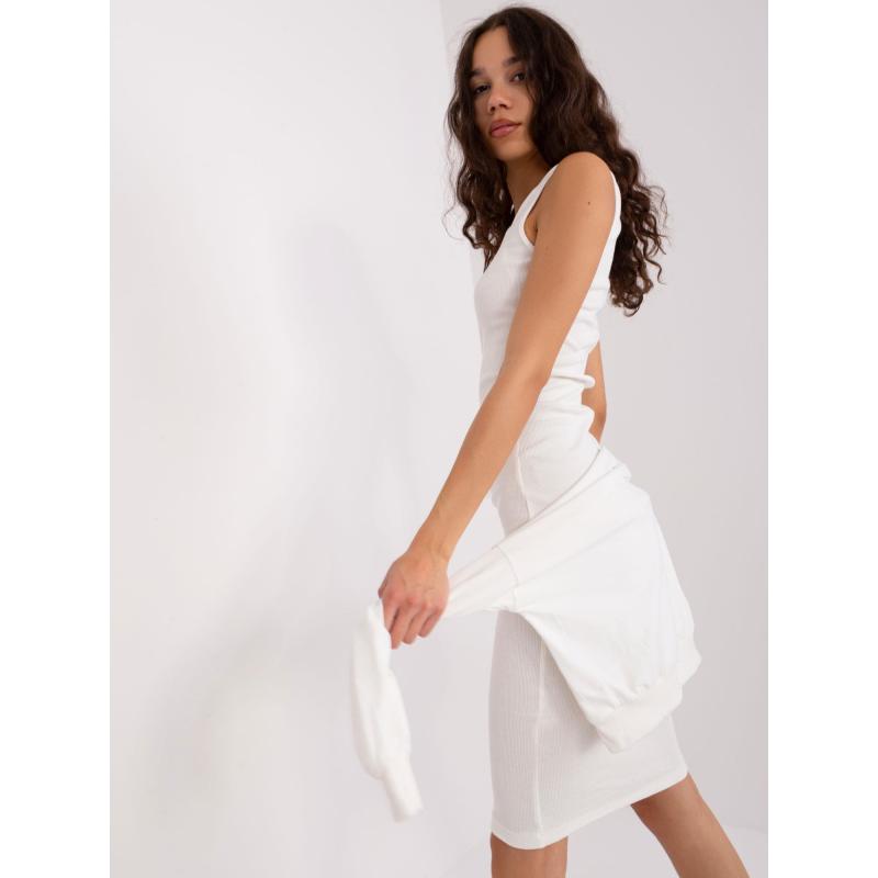 Dámský komplet s krátkou halenkou RISKA ecru 