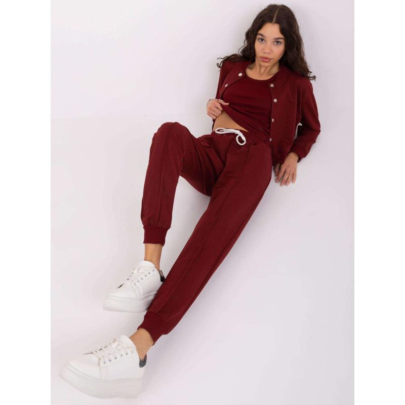 Dámska súprava bomber BOHA bordová