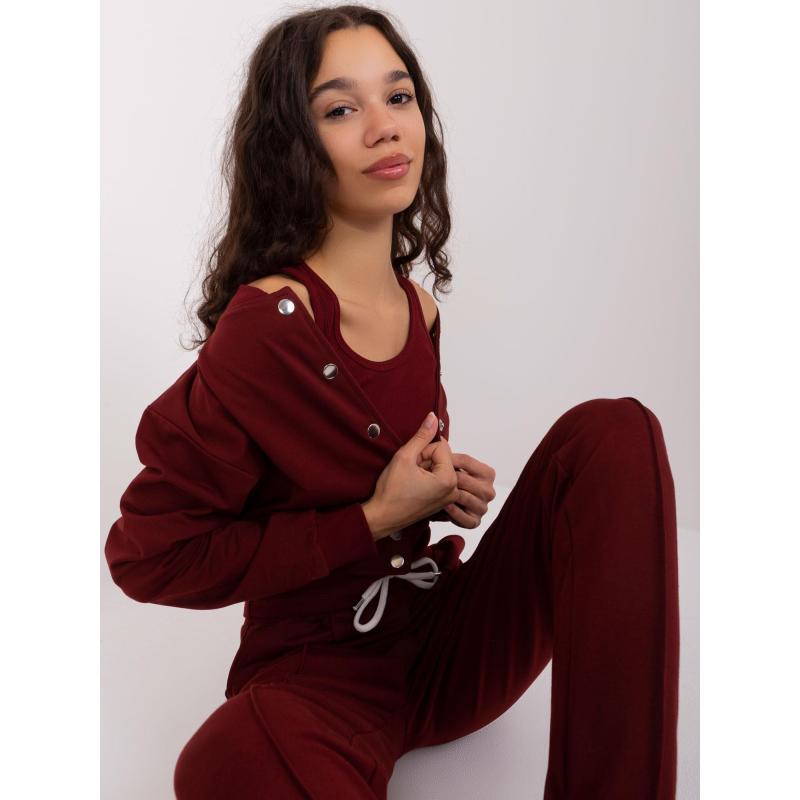 Dámska súprava bomber BOHA bordová