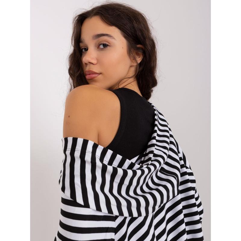 Dámsky voľnočasový komplet FREE čiernobiely