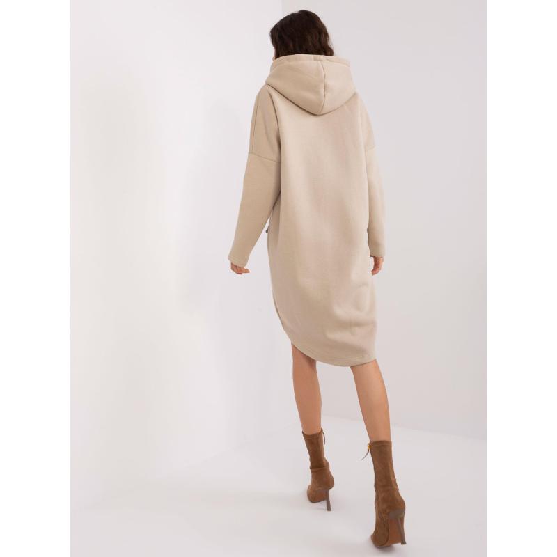 Dámská mikina se zipem Tina RUE PARIS béžová  