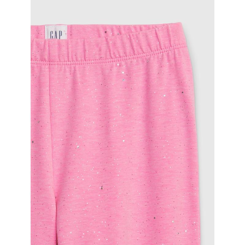 Detské legíny s trblietkami