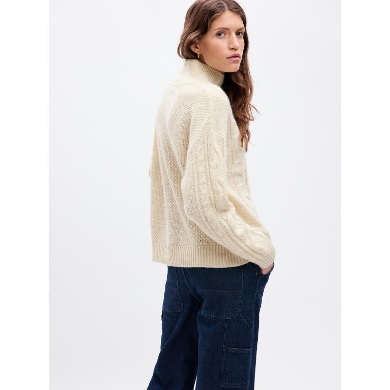 Gyapjúkeverék pulóver