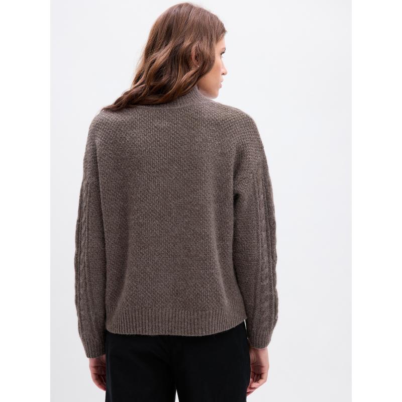 Gyapjúkeverék pulóver