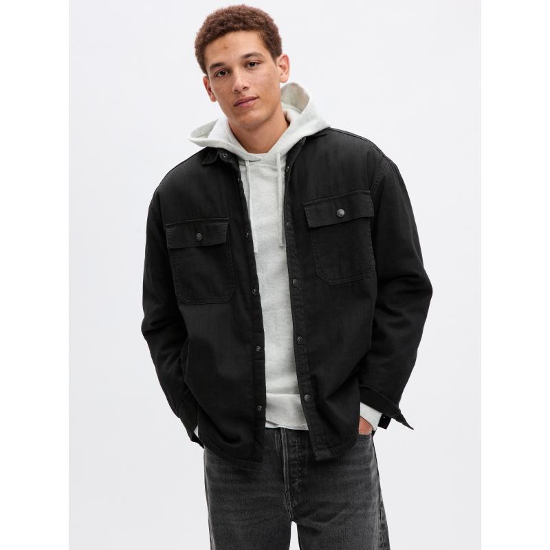 Denim sherpa ing