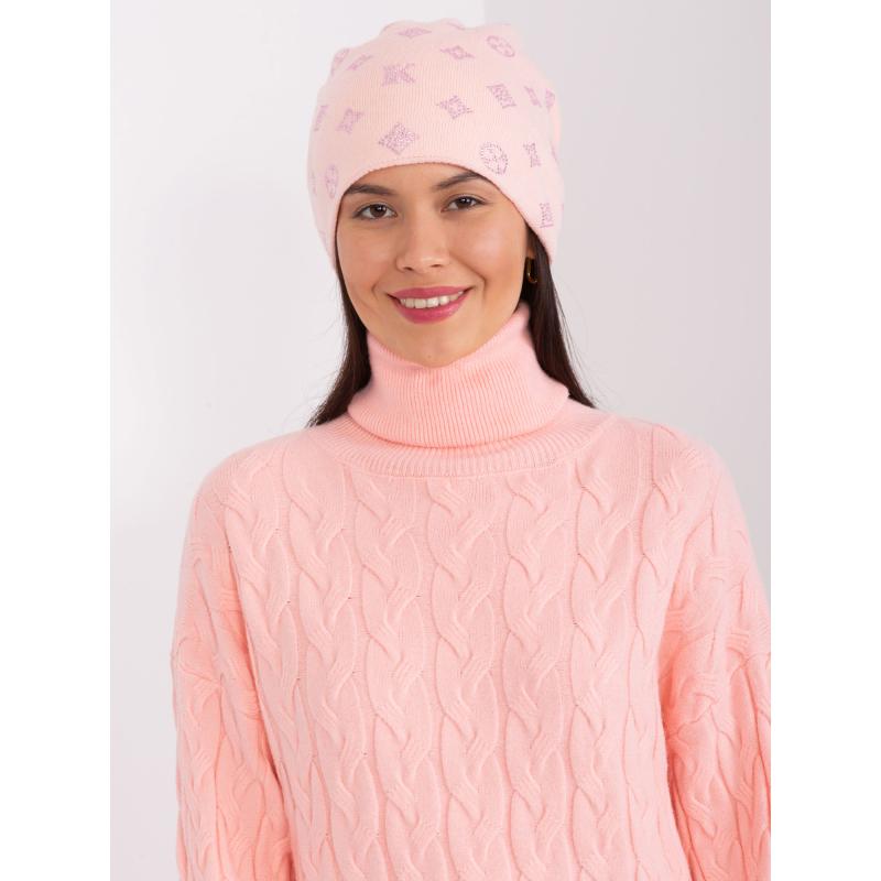 Dámská čepice DOUR světle růžová