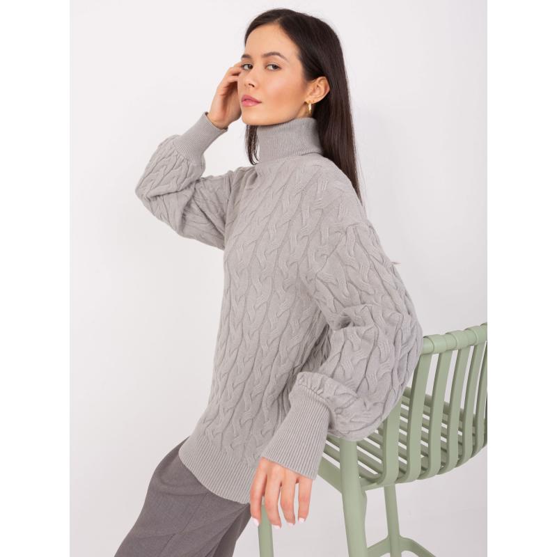 Női garbó garbó viszkózbetétekkel APOLY szürke