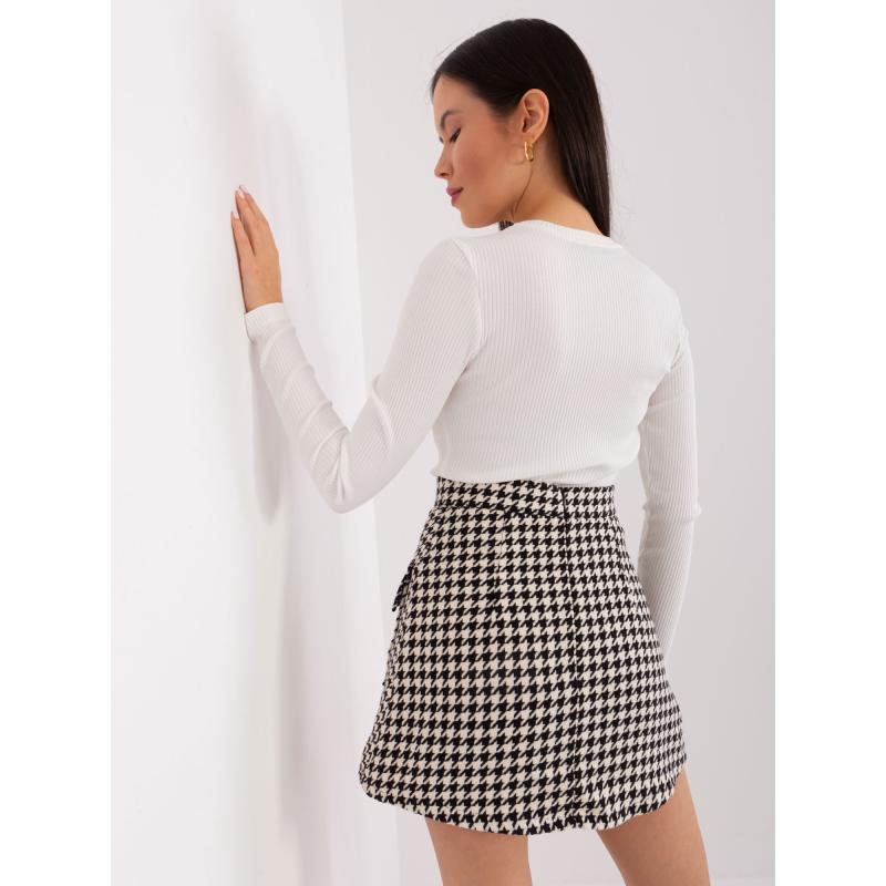 Női blúz dekoratív gombokkal BASIC FEEL GOOD ekrü színű