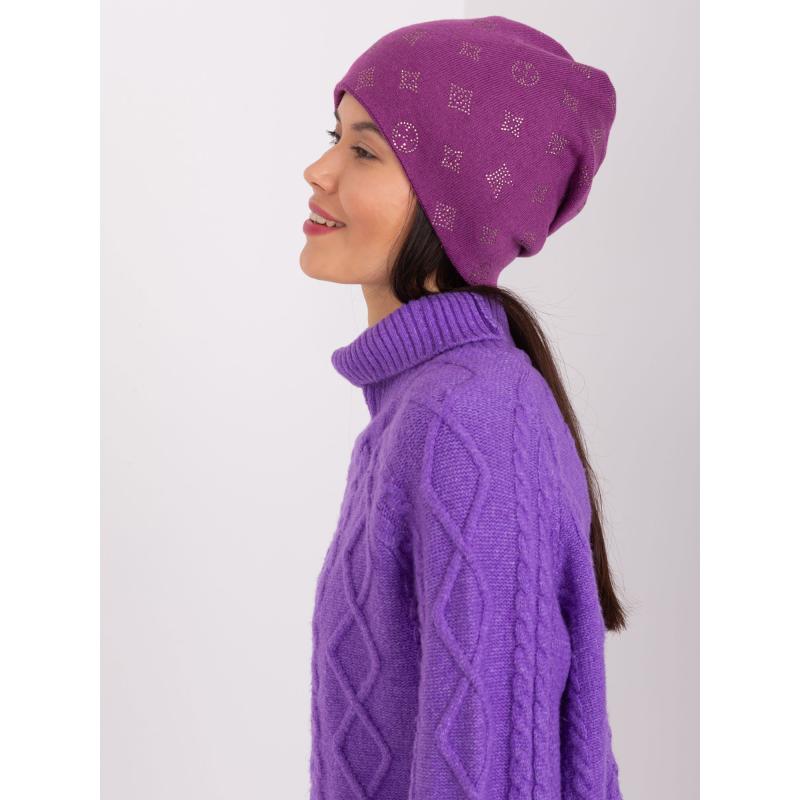 Dámská čepice OARE fialová