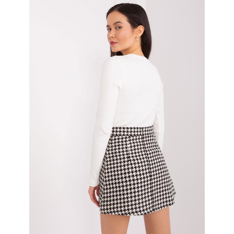 Dámská halenka s knoflíky u výstřihu BASIC FEEL GOOD ecru