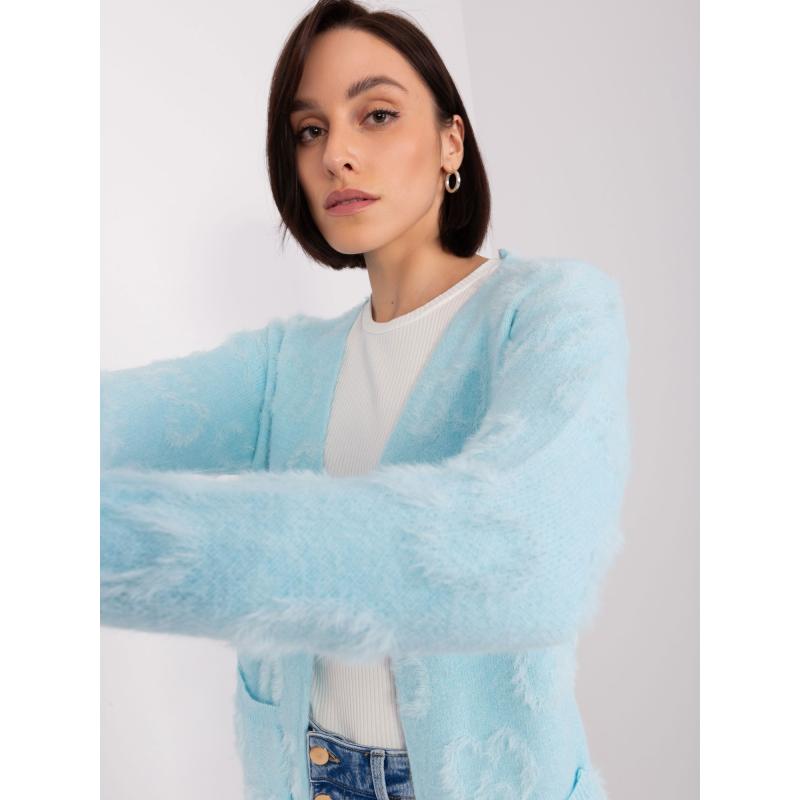 Dámský svetr LEIDA světle modrý 