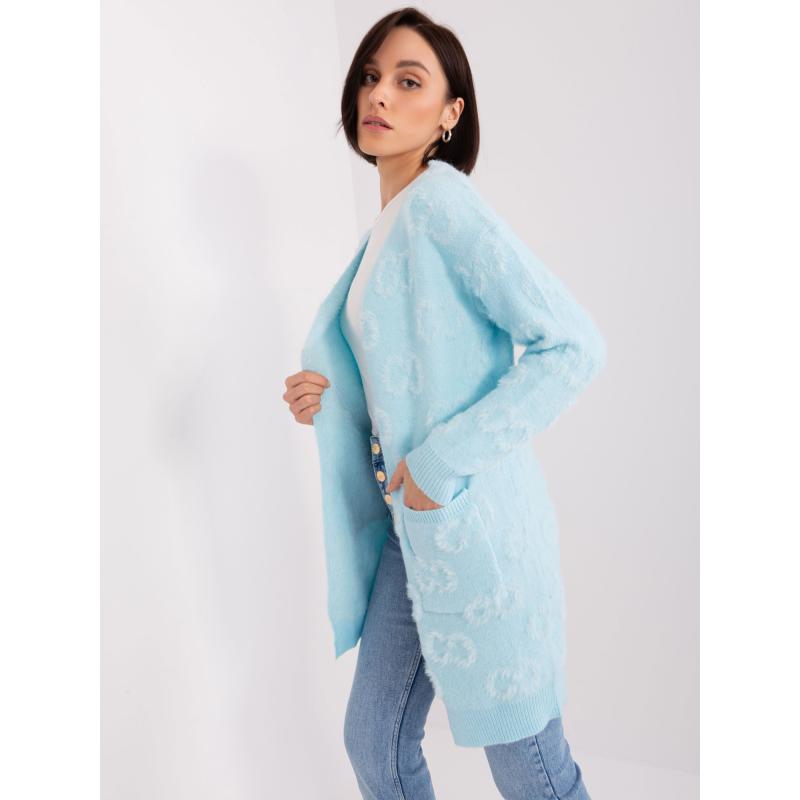 Dámský svetr LEIDA světle modrý 