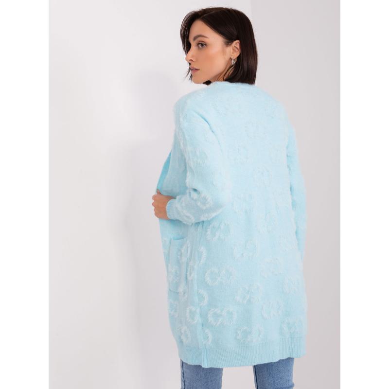 Dámský svetr LEIDA světle modrý 