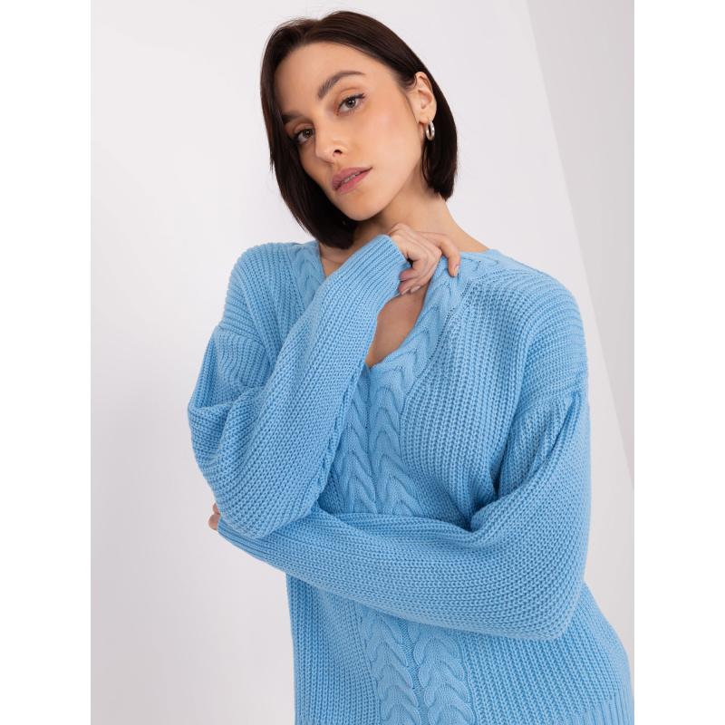 Női pulóver AGA világoskék