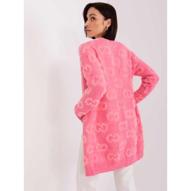 Női mintás pulóver AIDA pink