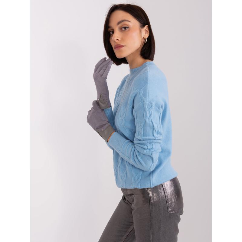 Dámské rukavice TOUCH šedé 