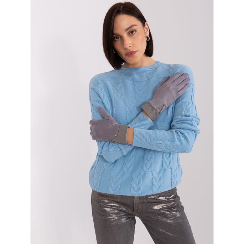 Dámské rukavice TOUCH šedé 