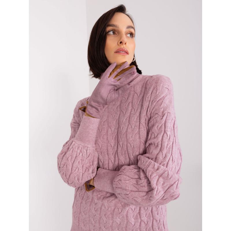 Női kesztyű TOUCH lila