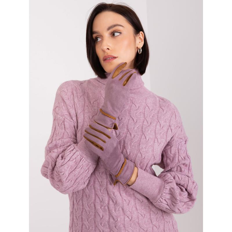 Női kesztyű TOUCH lila