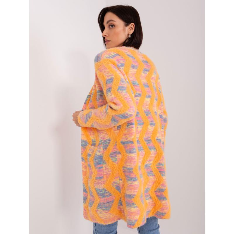 Női pulóver AMIRA narancssárga