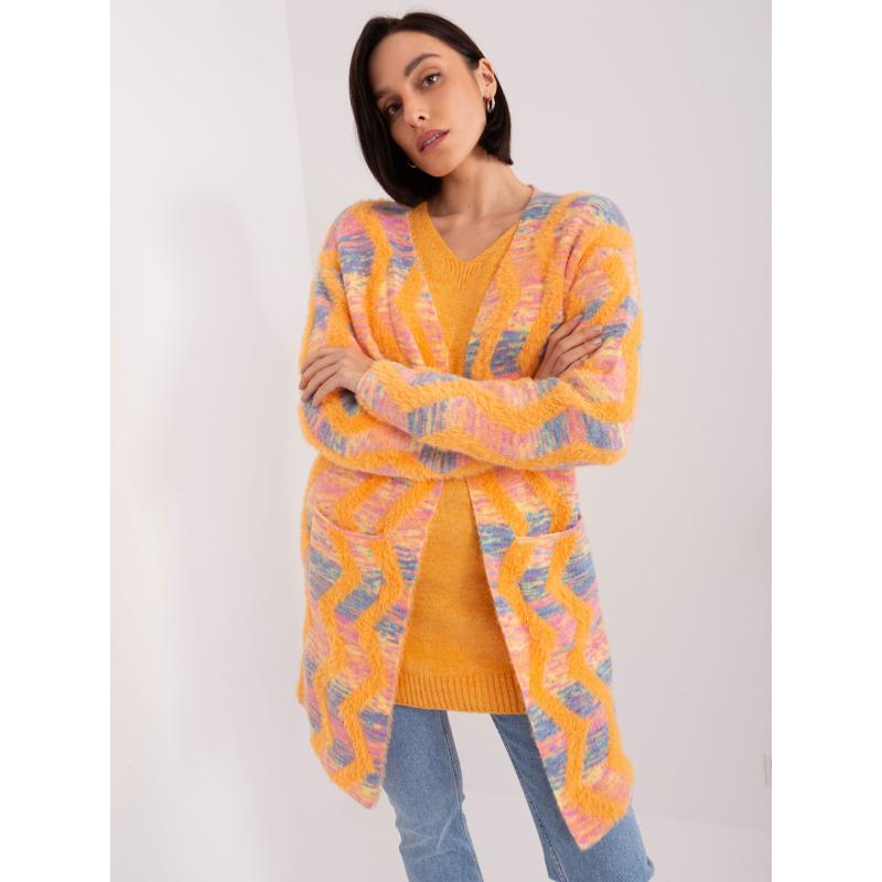 Női pulóver AMIRA narancssárga
