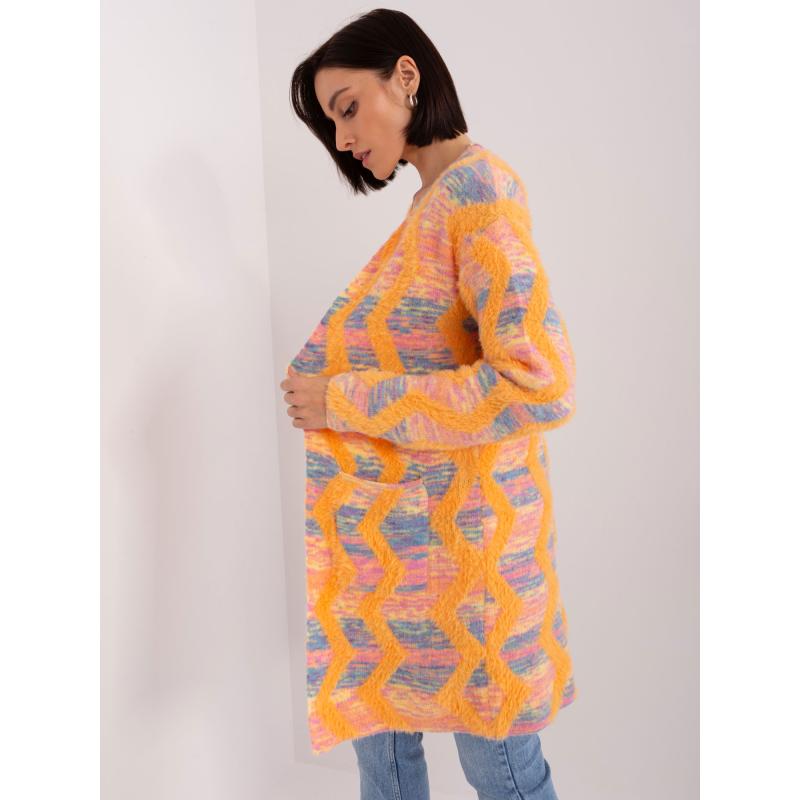 Női pulóver AMIRA narancssárga