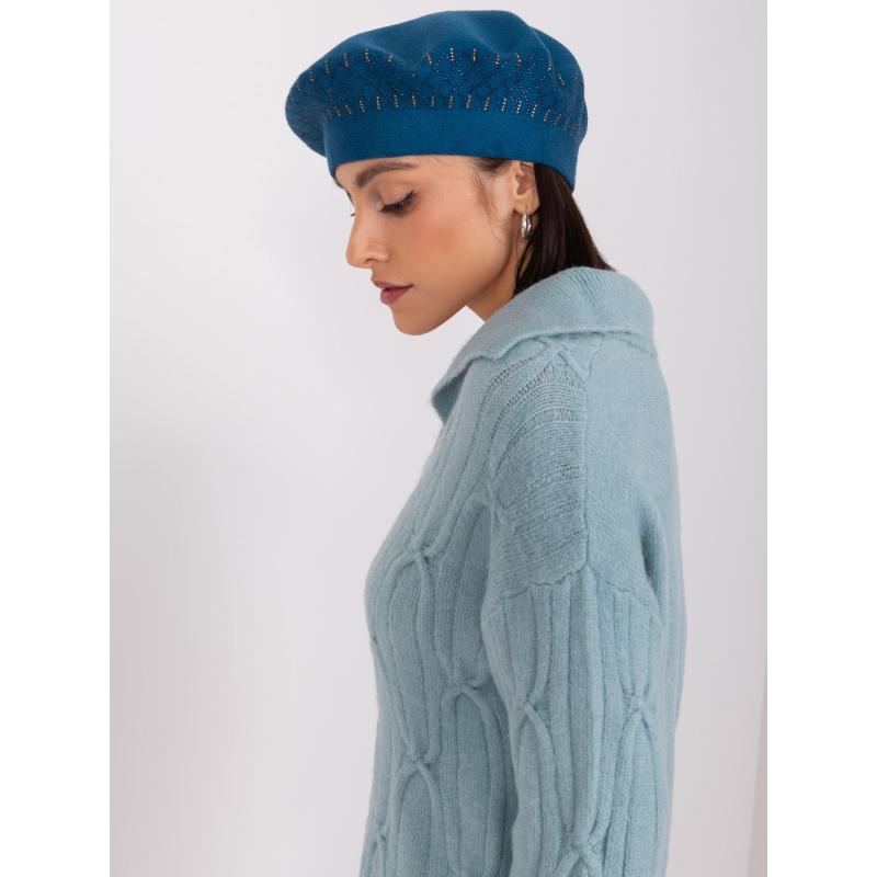 Dámský baret KASHA námořnický modrý