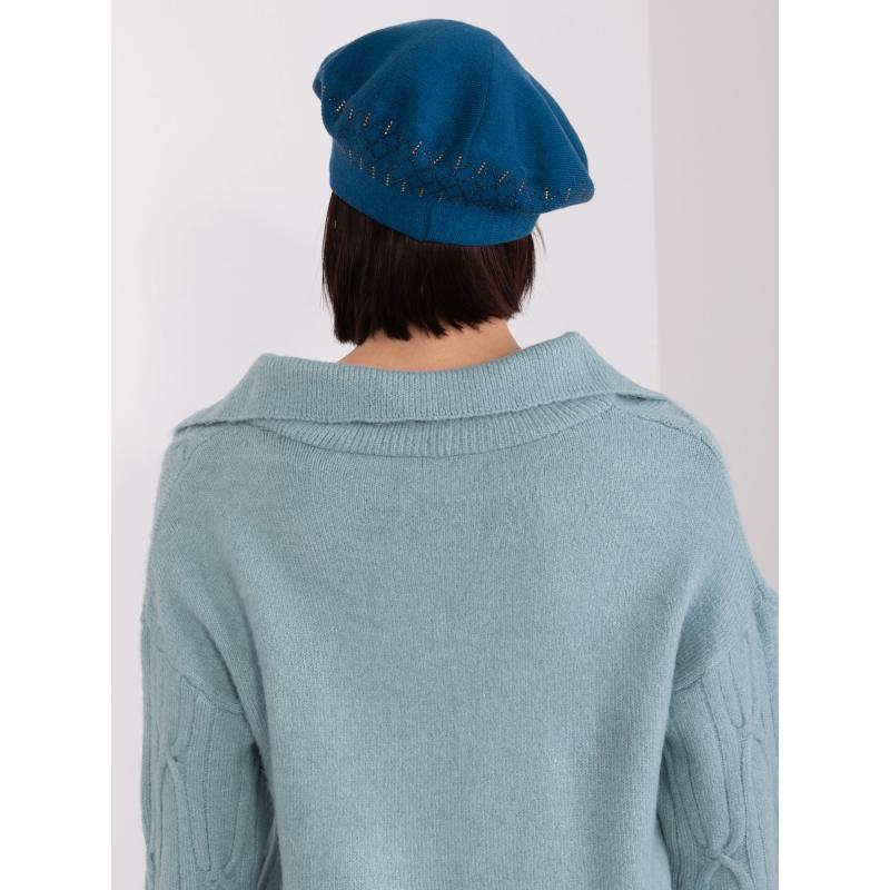 Dámský baret KASHA námořnický modrý