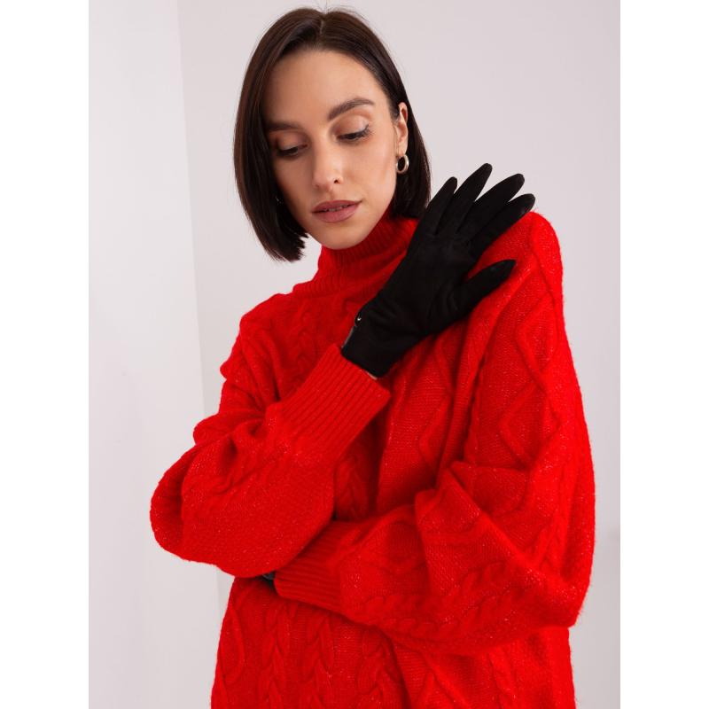 Dámské rukavice s dotykovou funkcí TINNA černé 